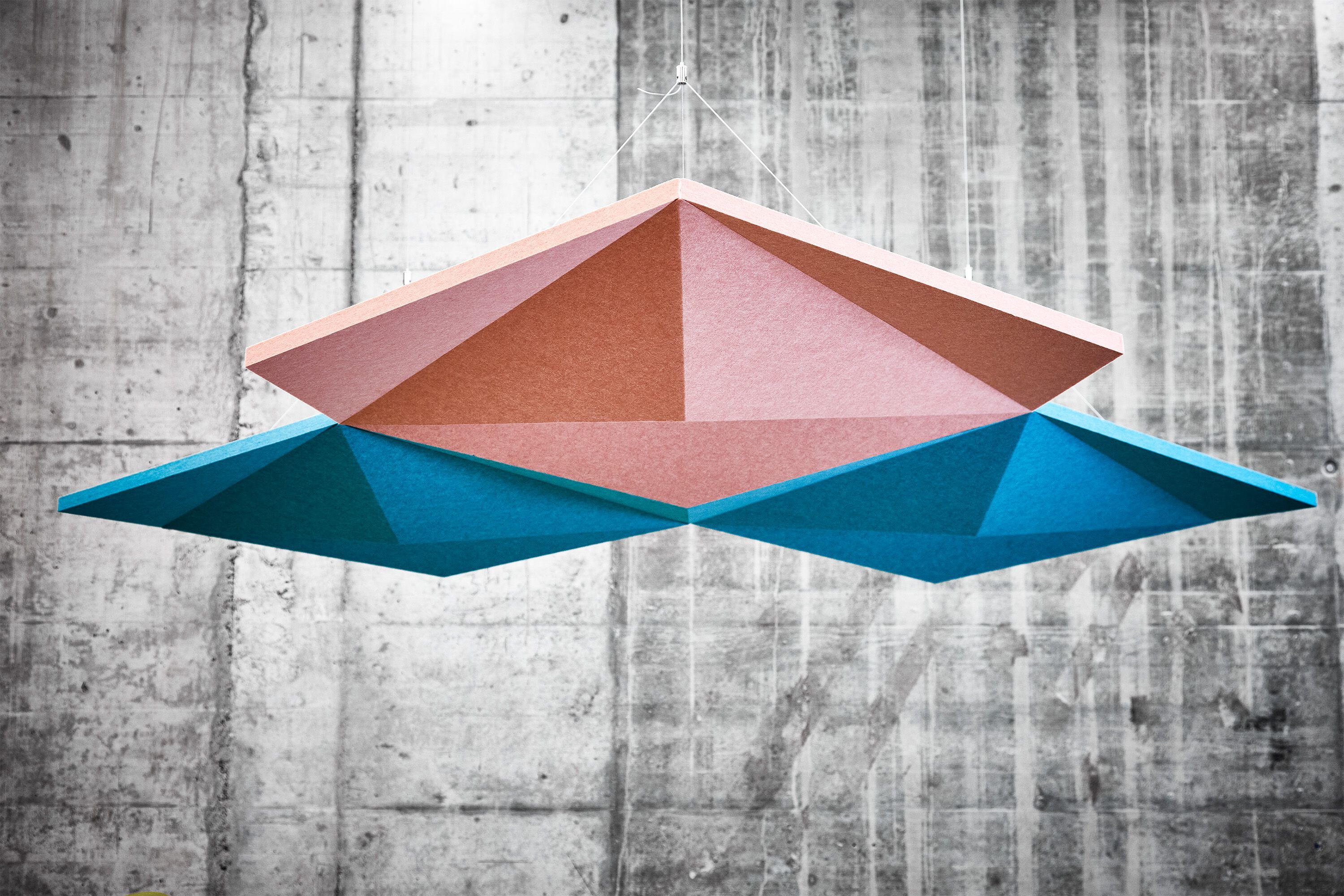 Акустическая подвесная панель из ПЭТ ECHOJAZZ ECHOORBIT® ARCH-00044986