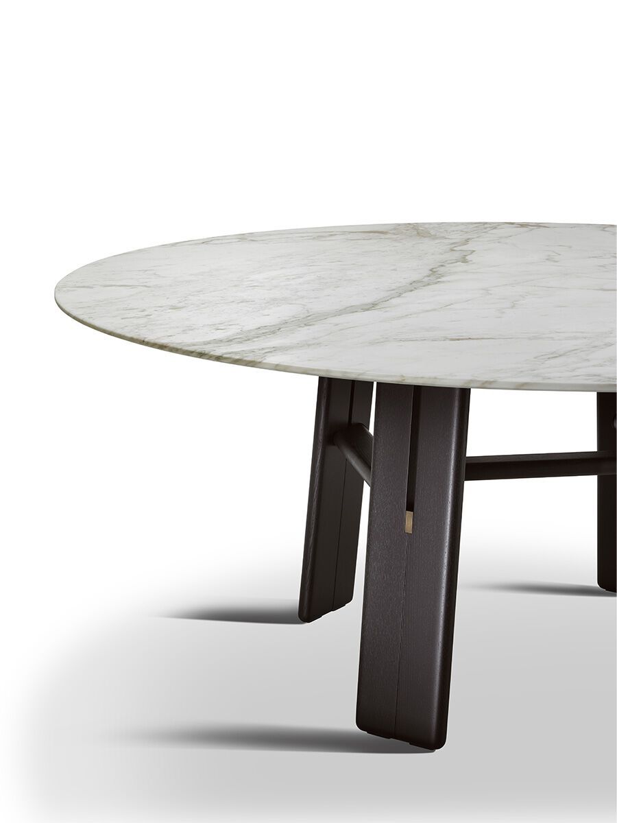 Мраморный обеденный стол Poltrona Frau коллекция-столы и стулья ARCH-00111210 - Вид №2