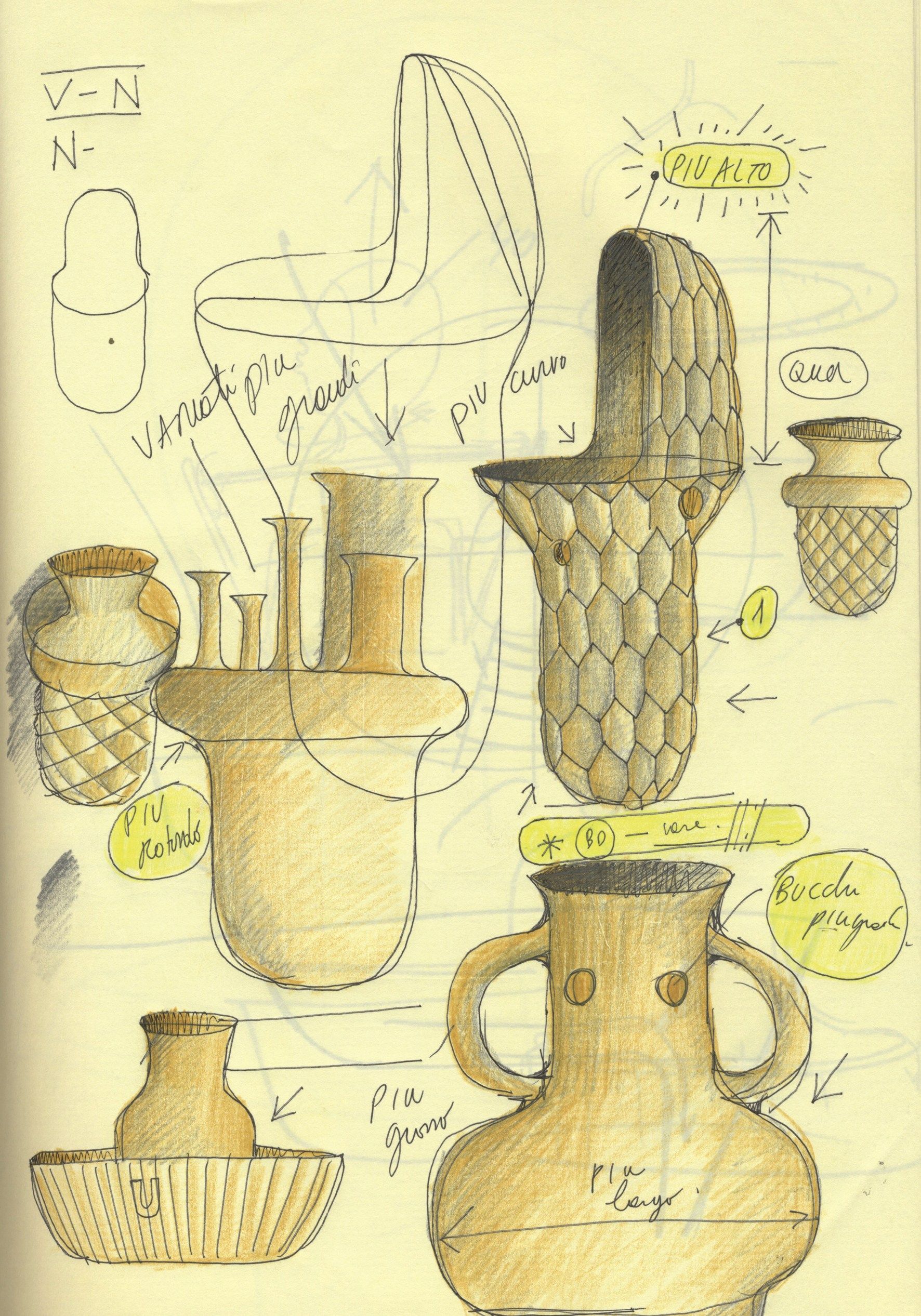 Низкий терракотовый садовый горшок BD Barcelona GARDENIAS N.1 ARCH-00098568 - Вид №12