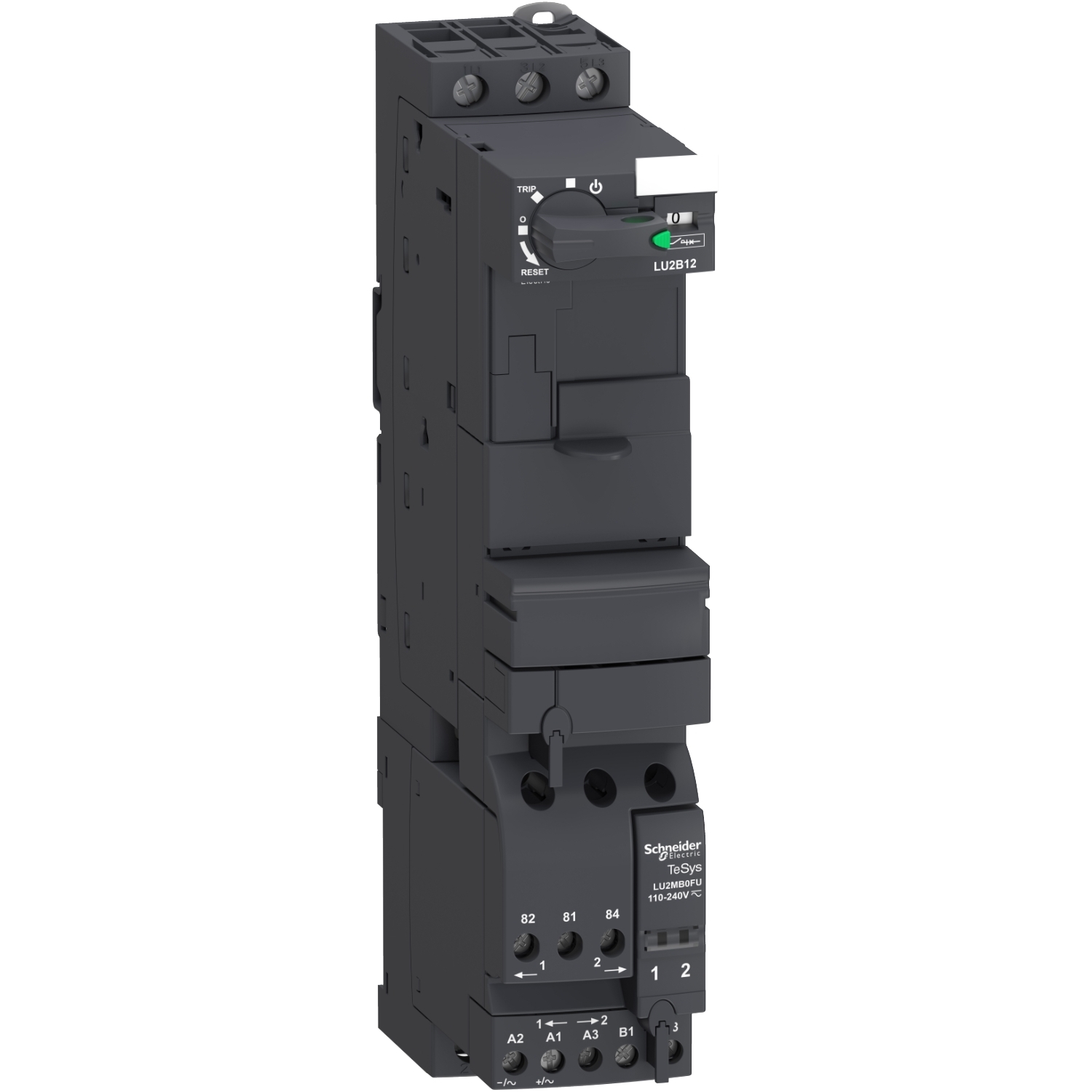 LU2B12FU РЕВЕРС БЛОК 12A 110-240V С КЛЕММН Schneider Electric TeSys 
