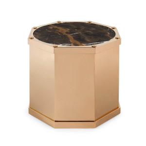 450218-76 ABHIKA БОКОВОЙ СТОЛ ЯХТА H50 D60 BROWN