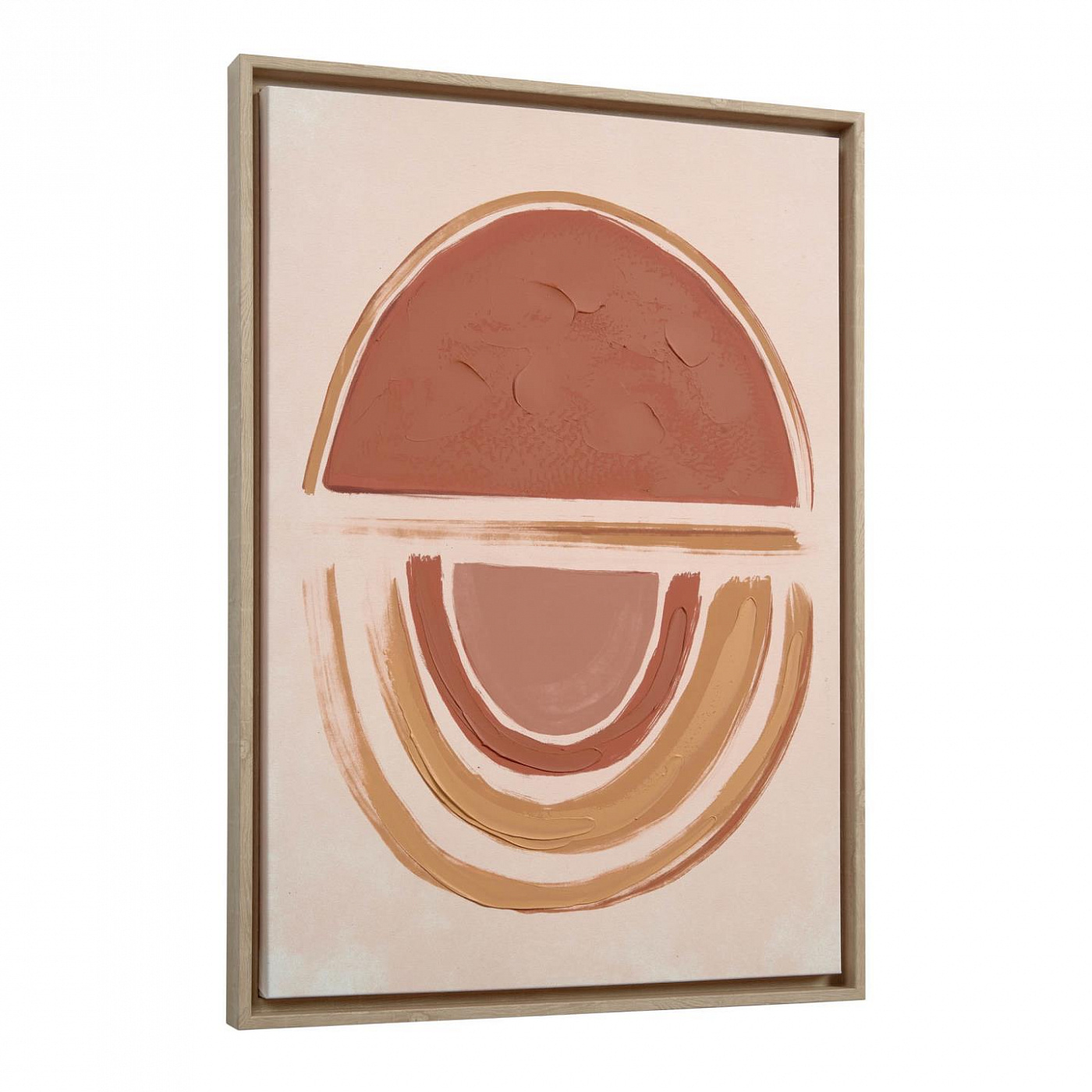 091190 Картина 50 x 70 cm лососевая La Forma Gara 