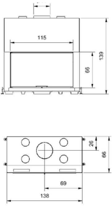 RÜEGG Дровяной стальной камин с панорамным остеклением Classic line sun-id-1501082 - Вид №11