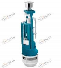 Стойка для арматуры кноп. 2-х уров.хром. (Инкоэр) (СБ2-АА) (5-0-3-0) СБ2-АА 14422