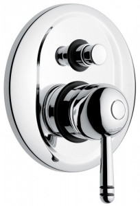 40019CR Внутристенный смеситель Laguna на 2 выхода, цвет хром