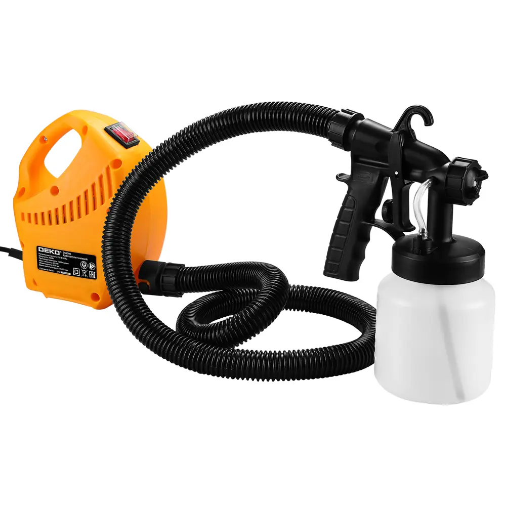 Краскопульт сетевой Deko DSG700, 700 Вт, 1 л/мин STLM-2086664 - Вид №6