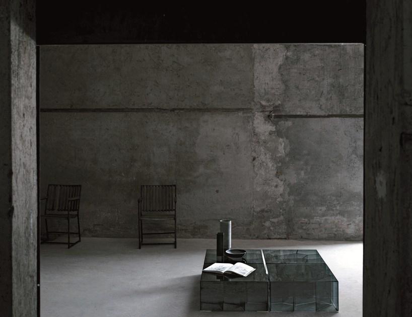 Glas Italia Низкий квадратный журнальный столик из хрусталя sun-id-1365057 - Вид №2