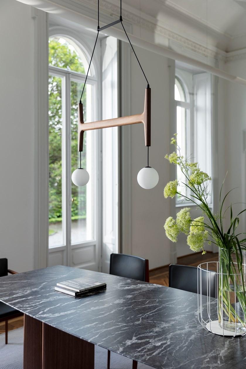 Porada Подвесной светильник из ореха каналетта Twenty sun-id-1423500 - Вид №1