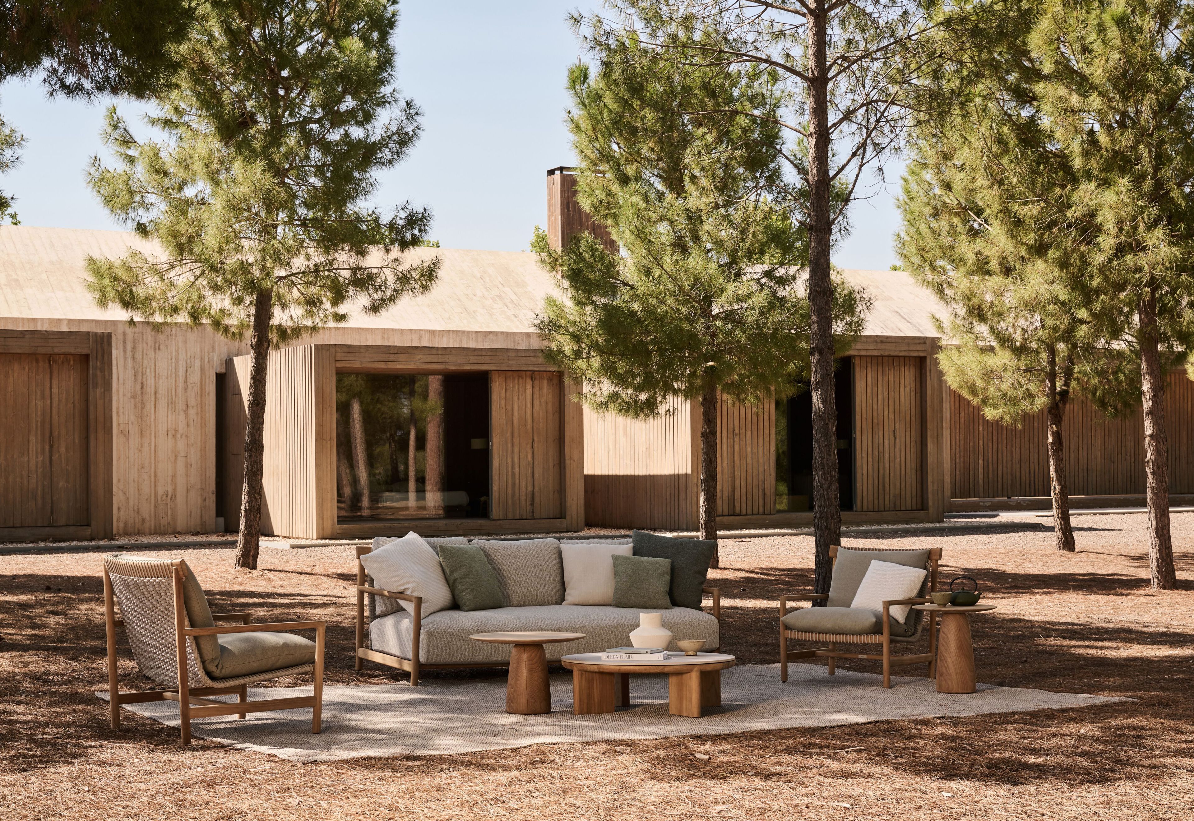 Диван из тикового дерева TRIBÙ Amanu ARCH-00092569 - Вид №5