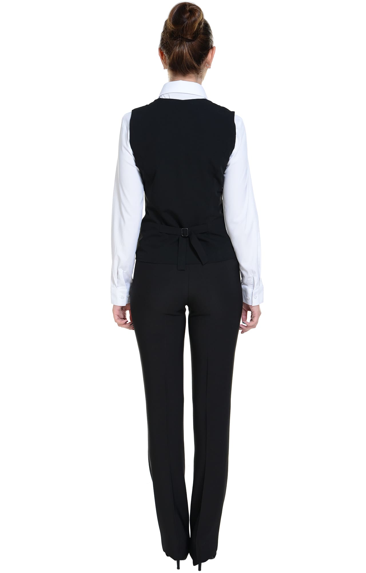 62875 Жилет  женский BLACK El-Risto  Одежда для официантов  размер 50  - Вид №10