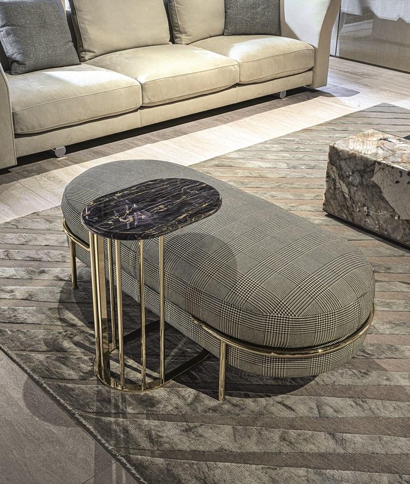 Longhi Мягкая скамья из ткани Loveluxe 2020 – sartoria collection X 441 - Вид №2