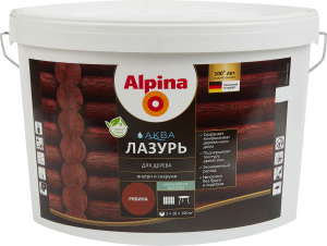 84586791 Лазурь акриловая рябина 10 л STLM-0052371 ALPINA