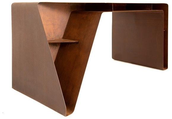 TrackDesign Прямоугольный стол из стали Corten ™ Tape Tt2848000 - Вид №3