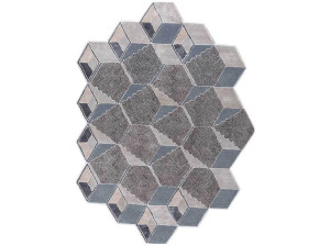 Коврик ручной работы из вискозы