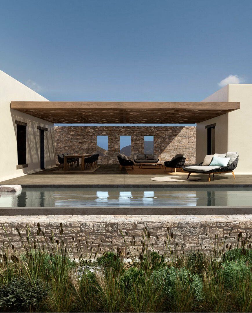 Садовая кровать из ткани и веревки BIZZOTTO Tamires ARCH-00041974 - Вид №11