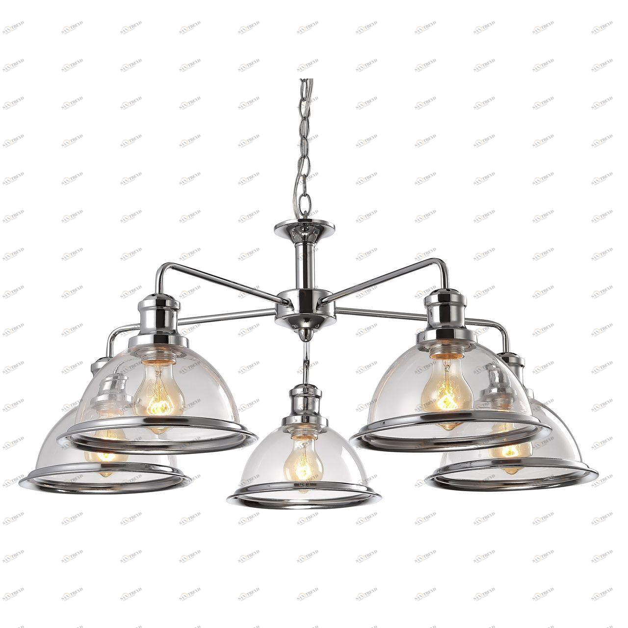 Подвесная люстра Arte Lamp Oglio A9273LM-5CC ARTE LAMP ДИЗАЙНЕРСКИЕ, OGLIO CHROME 108432 Хром 