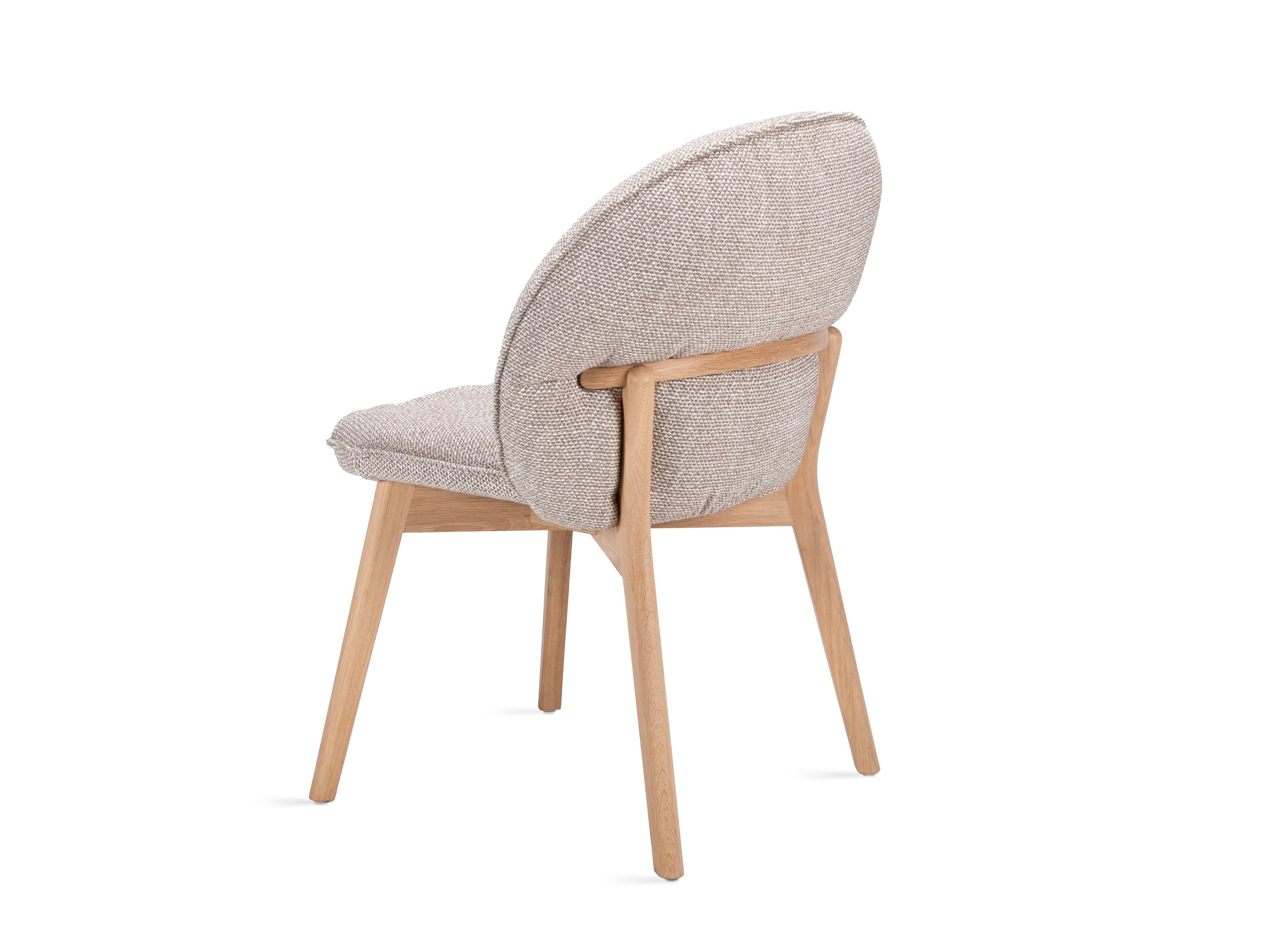 Мягкий стул из ткани без подлокотников Freifrau Marie ARCH-00023728 - Вид №1