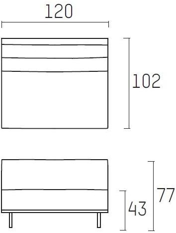 Piet Boon Модульный диван с огнестойкой обивкой Don living Pbc 06.100/102/103/ - Вид №18