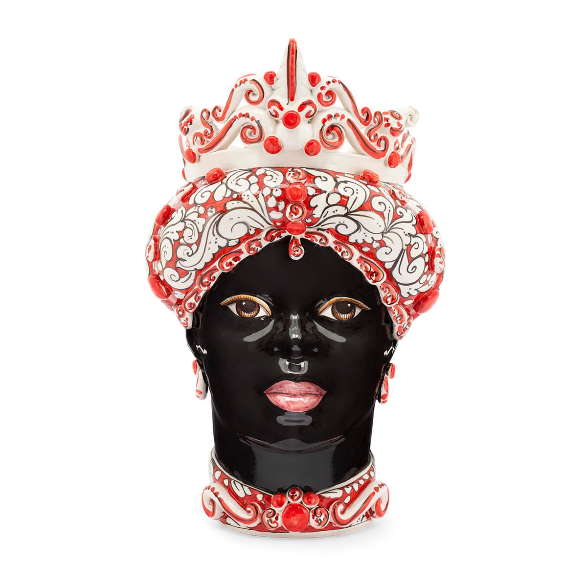 200656-40 ABHIKA ВАЗА MORO LADY MEDIUM RED  - Вид №2