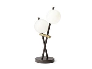 Металлическая светодиодная настольная лампа с диммером