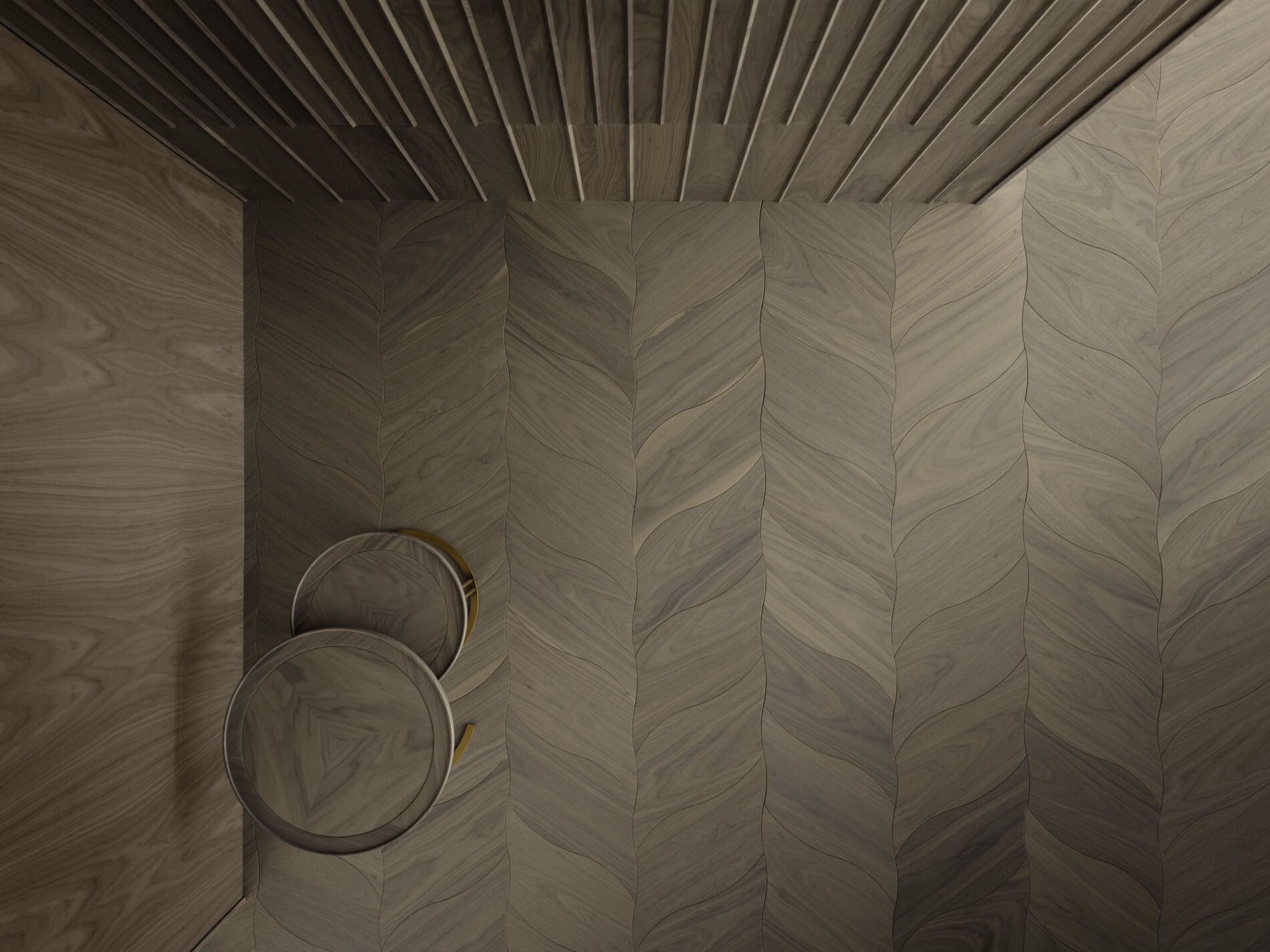 Пол из американского ореха FOGLIE D'ORO Colorsense ARCH-00127359