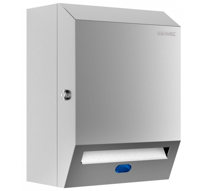 GW03 15 04 01 Genwec Встраиваемый диспенсер для чехлов на сиденья из нержавеющей стали 304 сатин 