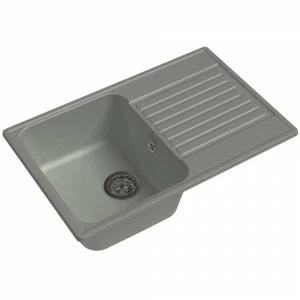 RQ144 бетон Мойка кухонная прямоугольная Raiber
