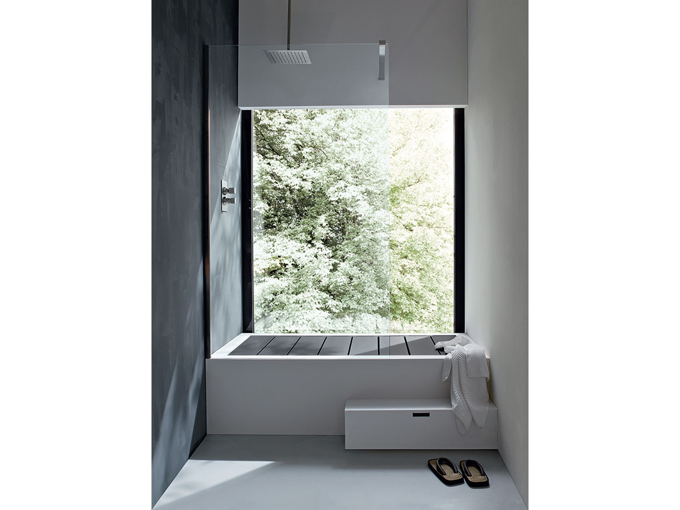 Ванна Corian со встроенным душем Rexa уникальный ARCH-00078482