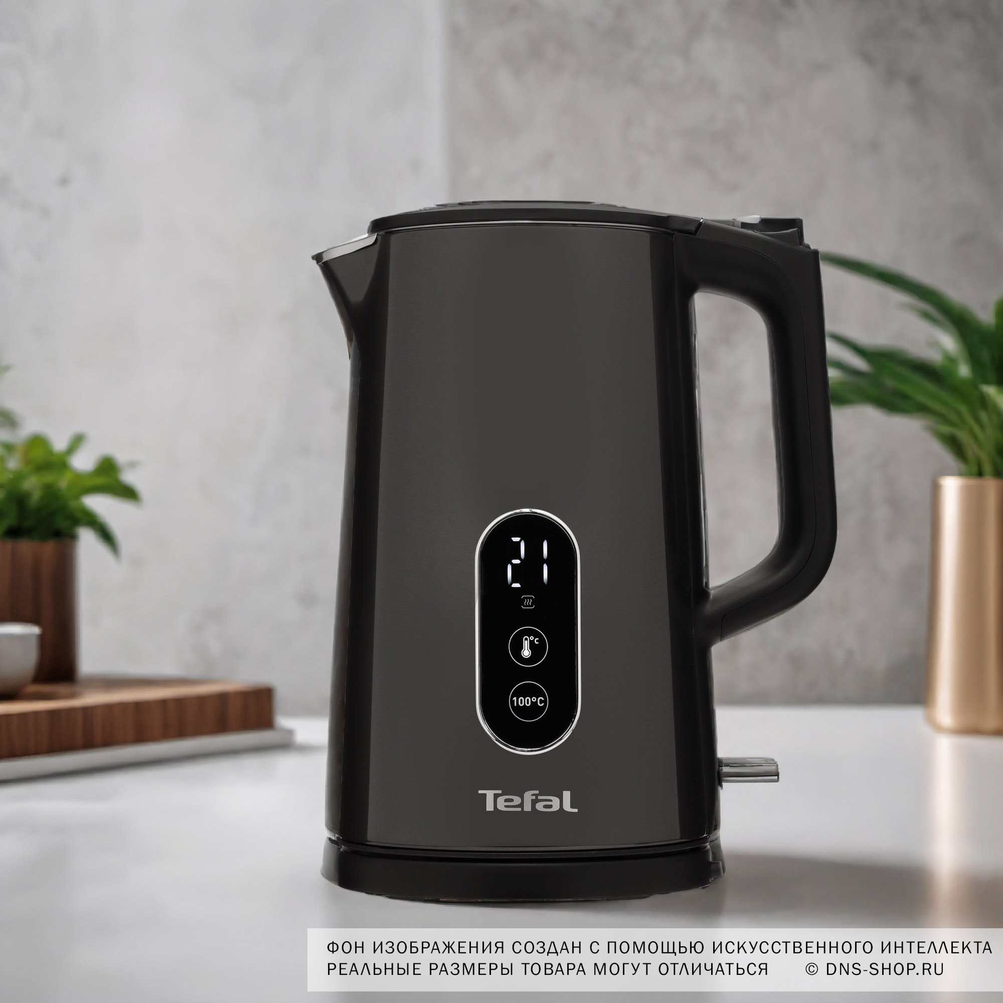 9984601 Электрочайник Tefal Digital KI831E10 серый STDN-0018350 - Вид №14