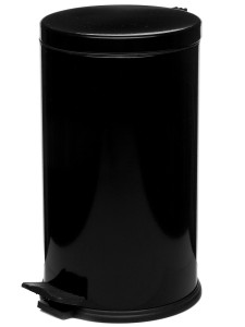 Вёдра с педалью и крышкой Aquila 16L Black NAVAKO