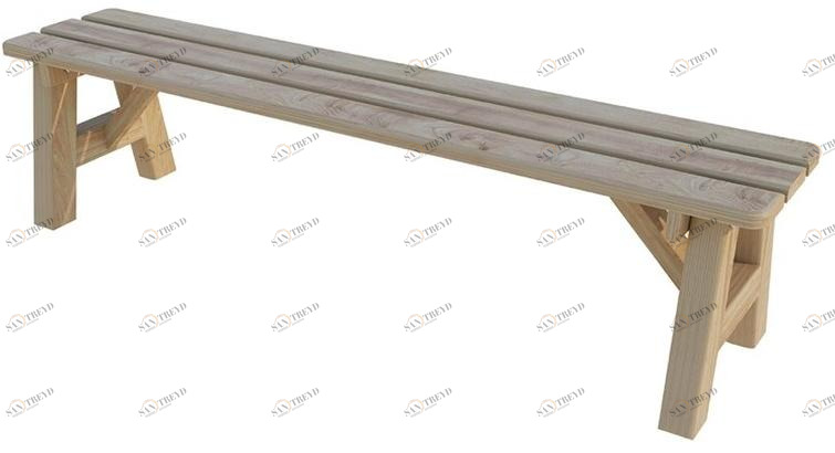 Zuri Design Садовая скамейка из ели Egeo G-01-po1s / g-01-po1l