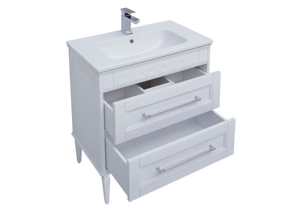 Тумба с раковиной Aquanet Бостон 80 ясень 0020655100186188 - Вид №3