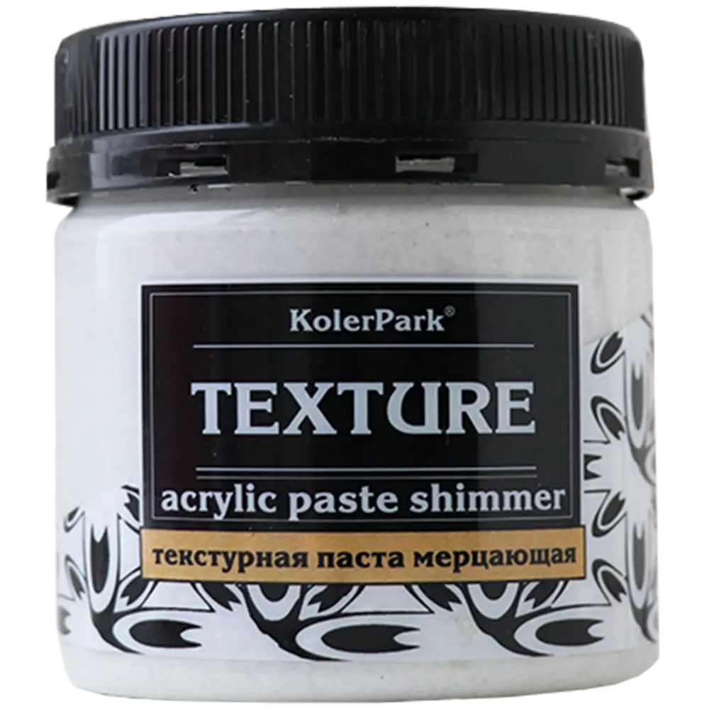 Текстурная паста KolerPark акриловая 150 мл мерцающая Santreyd STLM-2048061