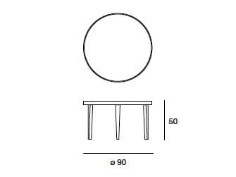Круглый низкий журнальный столик Pacini & Cappellini ARCH-00126441 - Вид №1