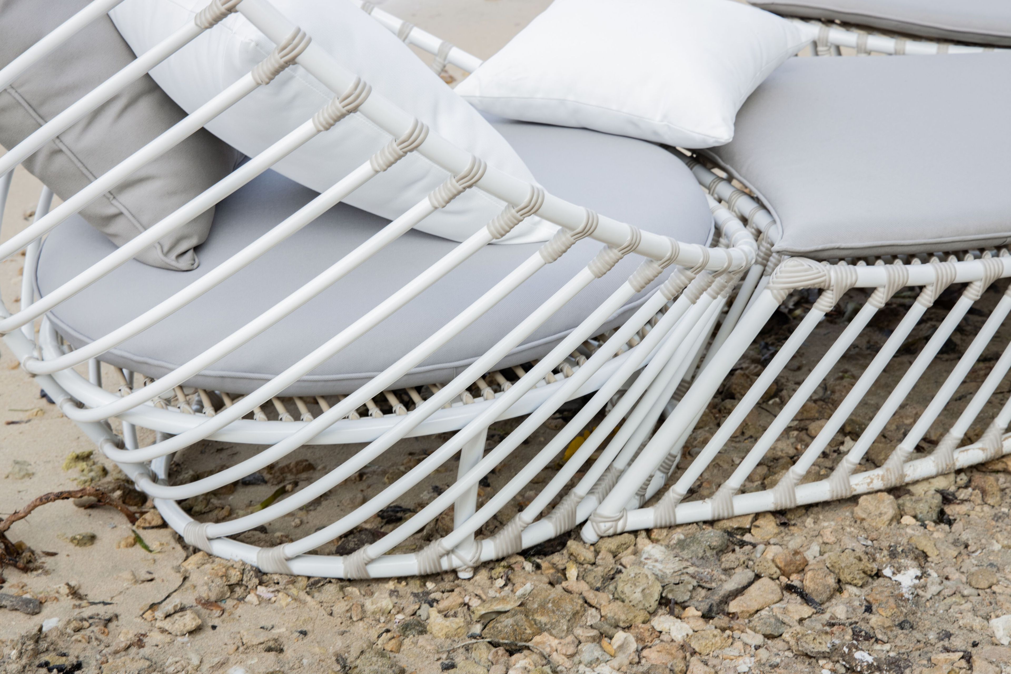 Алюминиевый низкий садовый стул cbdesign лист ARCH-00148754 - Вид №2