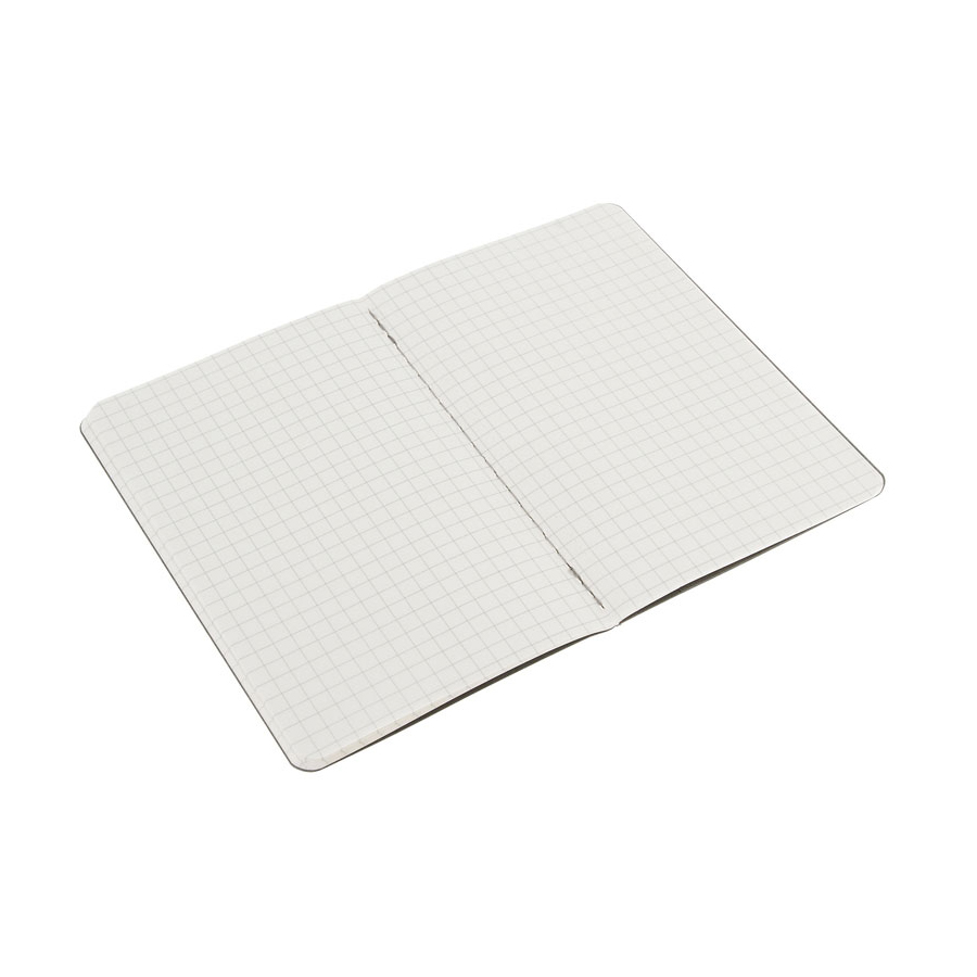 Блокнот Moleskine CAHIER JOURNAL POCKET 90x140мм обложка картон 64стр. клетка серый (3шт) 394879 - Вид №1