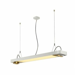 Подвесной светильник белый SLV Aixlight R2 Office 159131 SLV ДИЗАЙНЕРСКИЕ, AIXLIGHT R2 WHITE 00-3889717 Белый