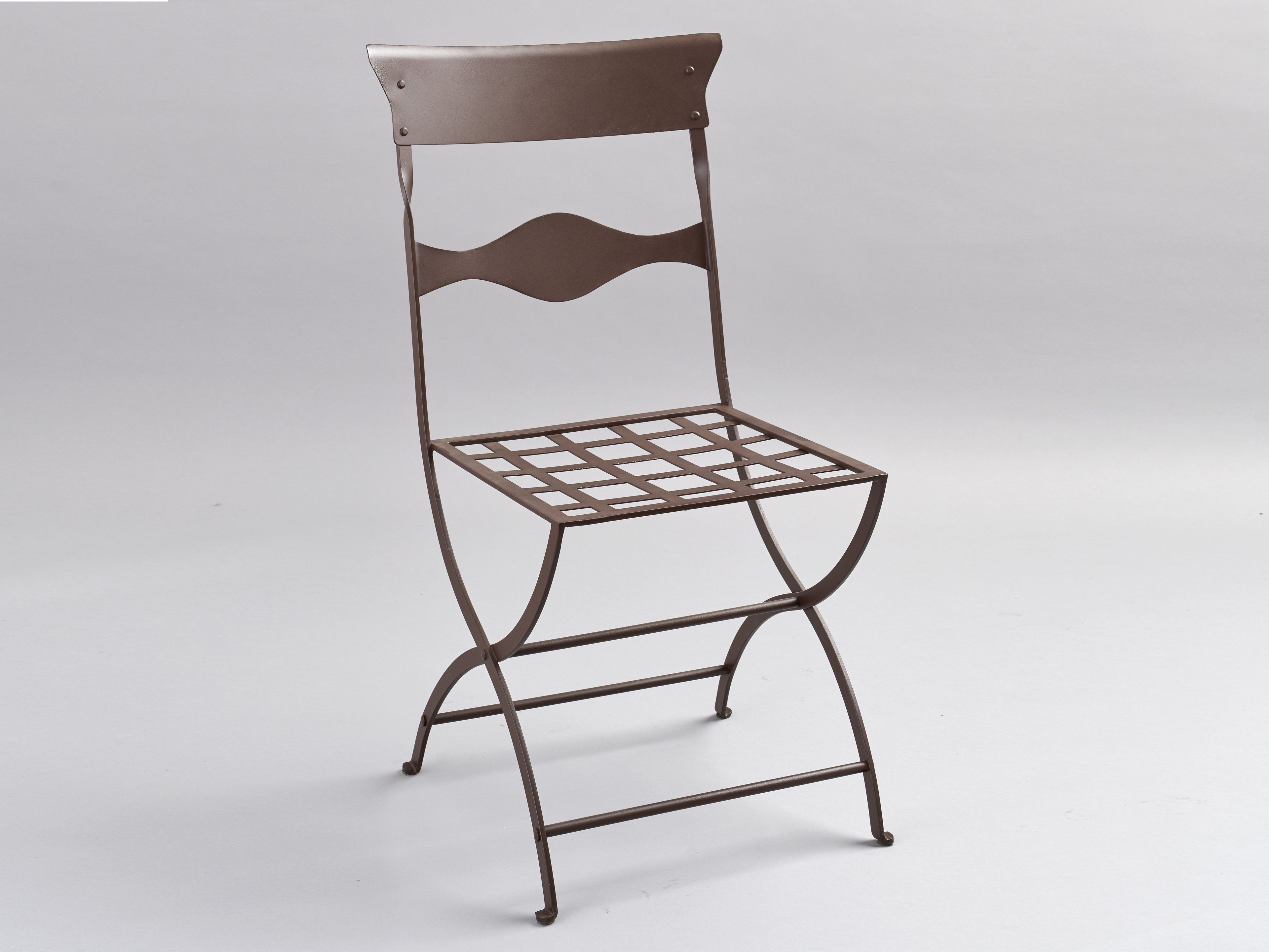 Садовый стул из нержавеющей стали OFFICINACIANI два листа ARCH-00150255 - Вид №1