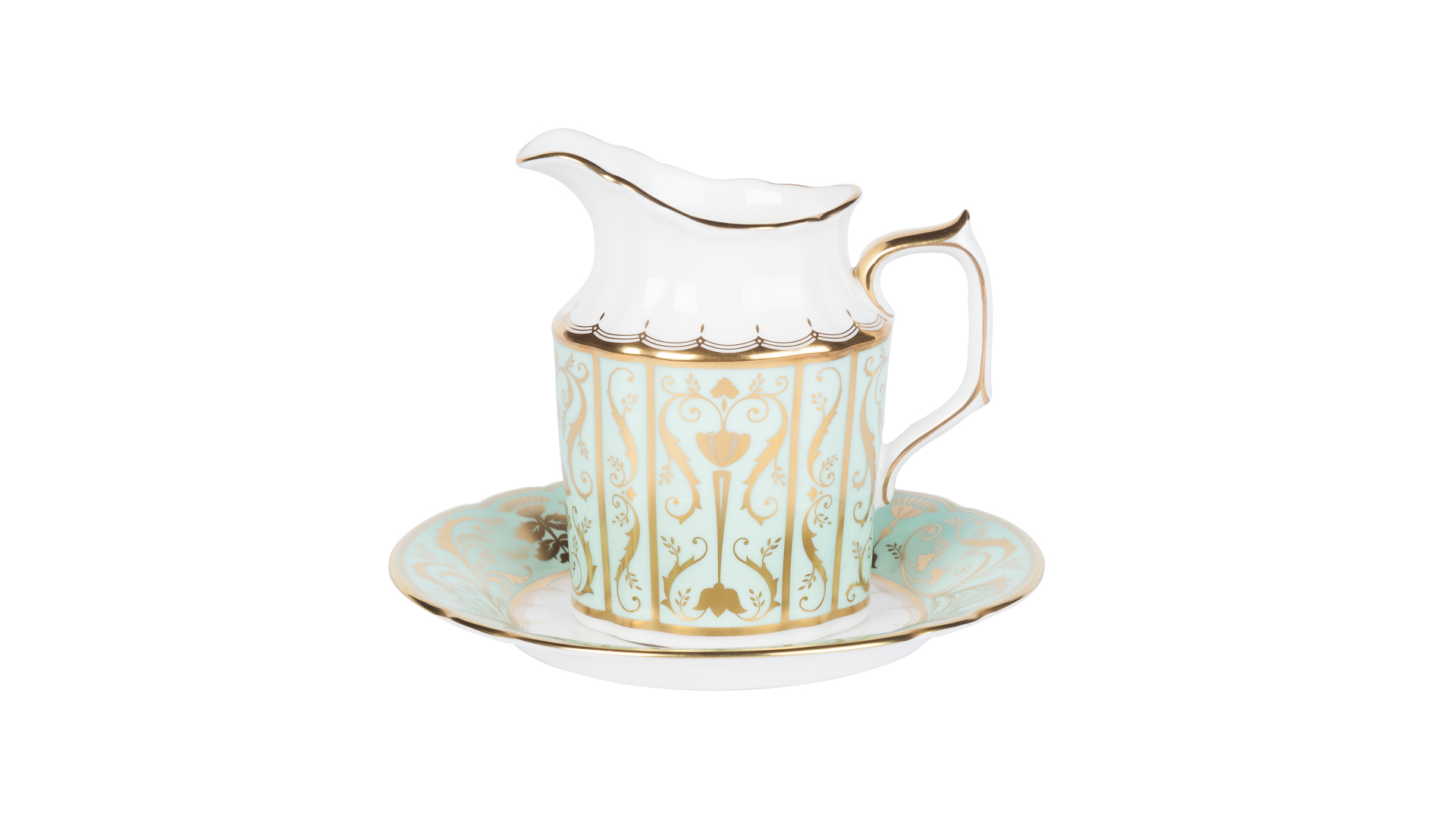 10627334 Royal Crown Derby Сервиз чайный Royal Crown Derby "Аббатство Дарли" 6/22 Фарфор  - Вид №5