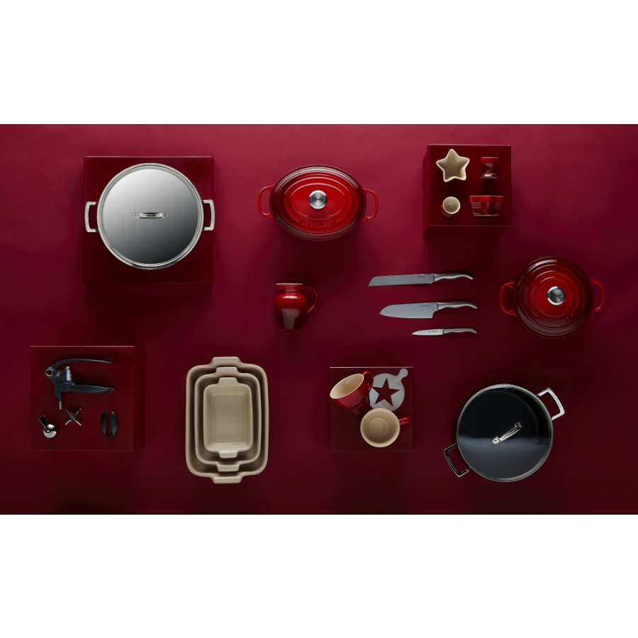 Блюдо для запекания Le Creuset, 26 см, бордовое 91004726060000 - Вид №3