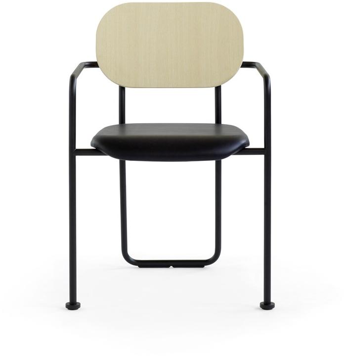 Blå Station Мягкое кожаное кресло с подлокотниками Åhus Bla Station sun-id-1485221 - Вид №5