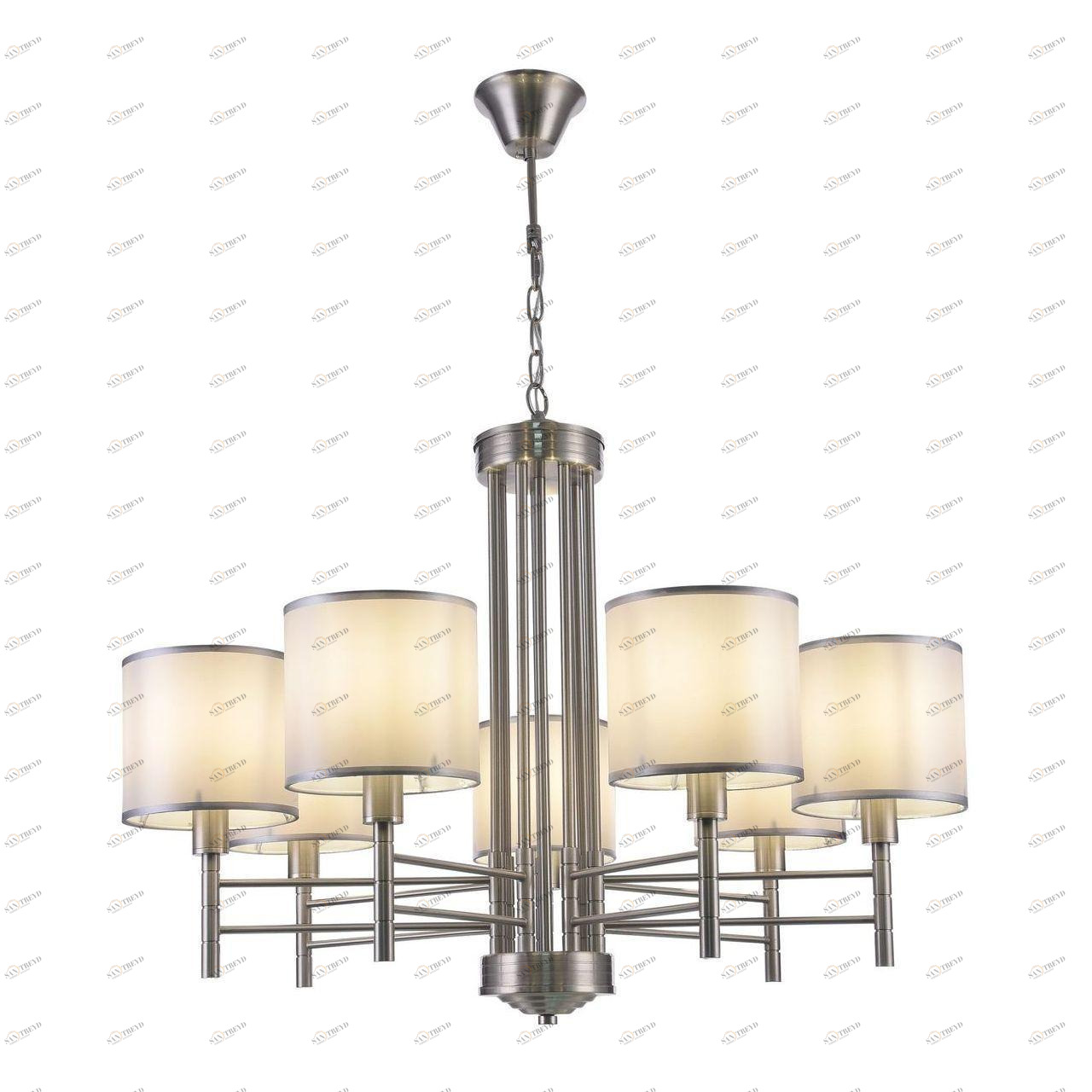 Подвесная люстра Freya Lika FR5674PL-07N FREYA ДИЗАЙНЕРСКИЕ, LIKA 220540 Серый 