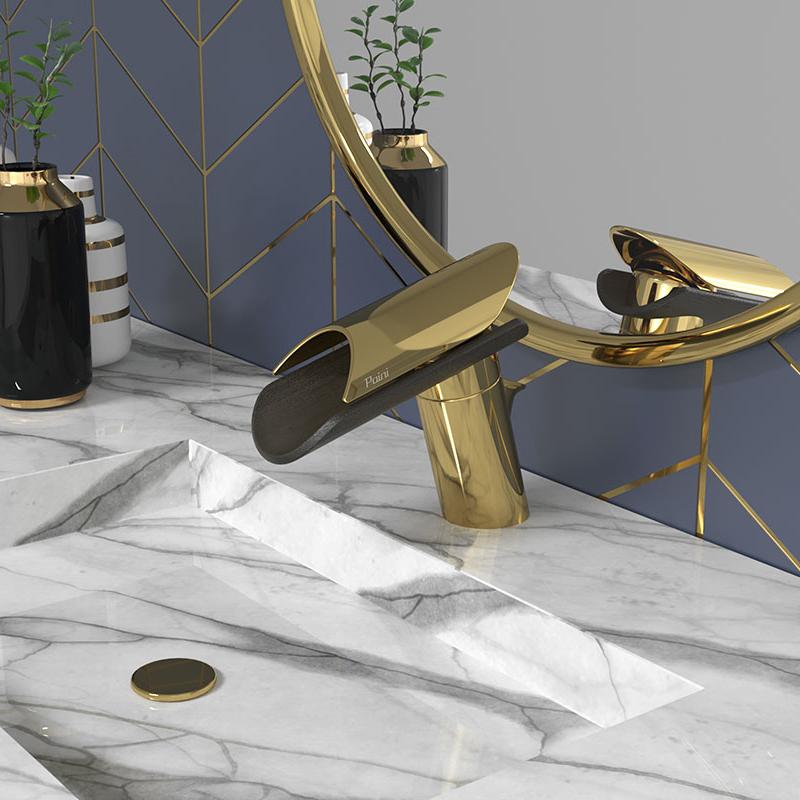 Paini Morgana 73OP211LZKM смеситель для раковины с донным клапаном - Вид №1