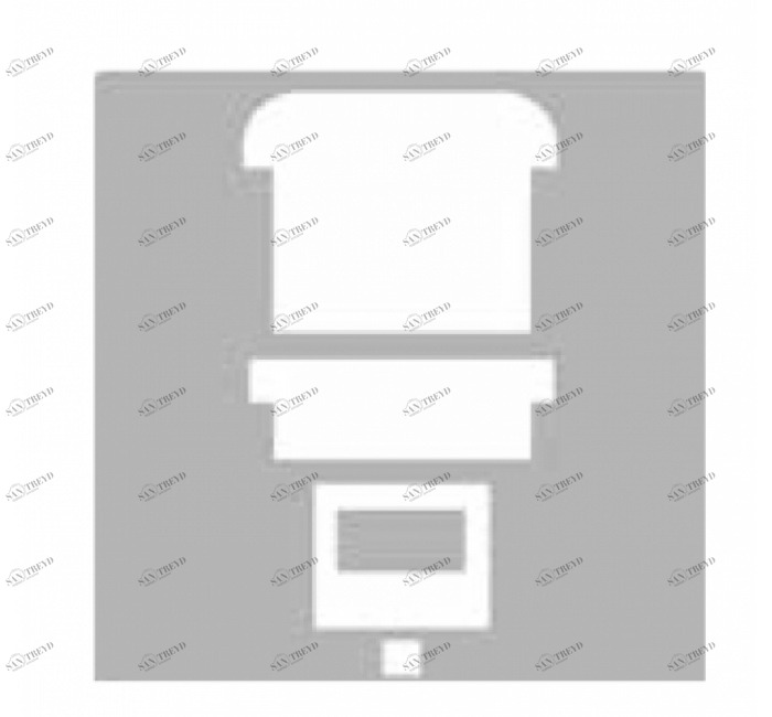 GENEBRE 100173 45 Встроенный большой кнопочный переключатель 