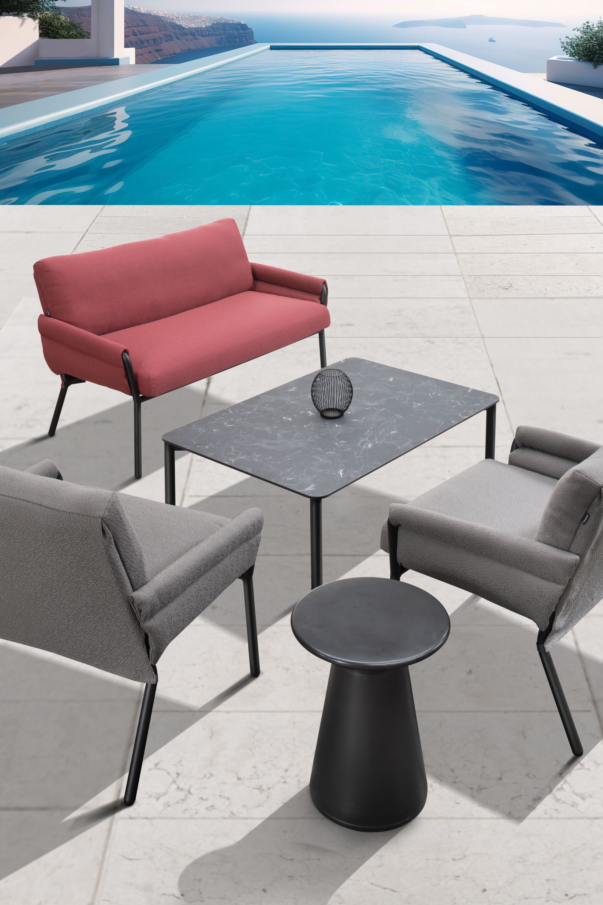 Прямоугольный журнальный столик из Compactop® GABER MANTIX LOW ARCH-00023715 - Вид №3