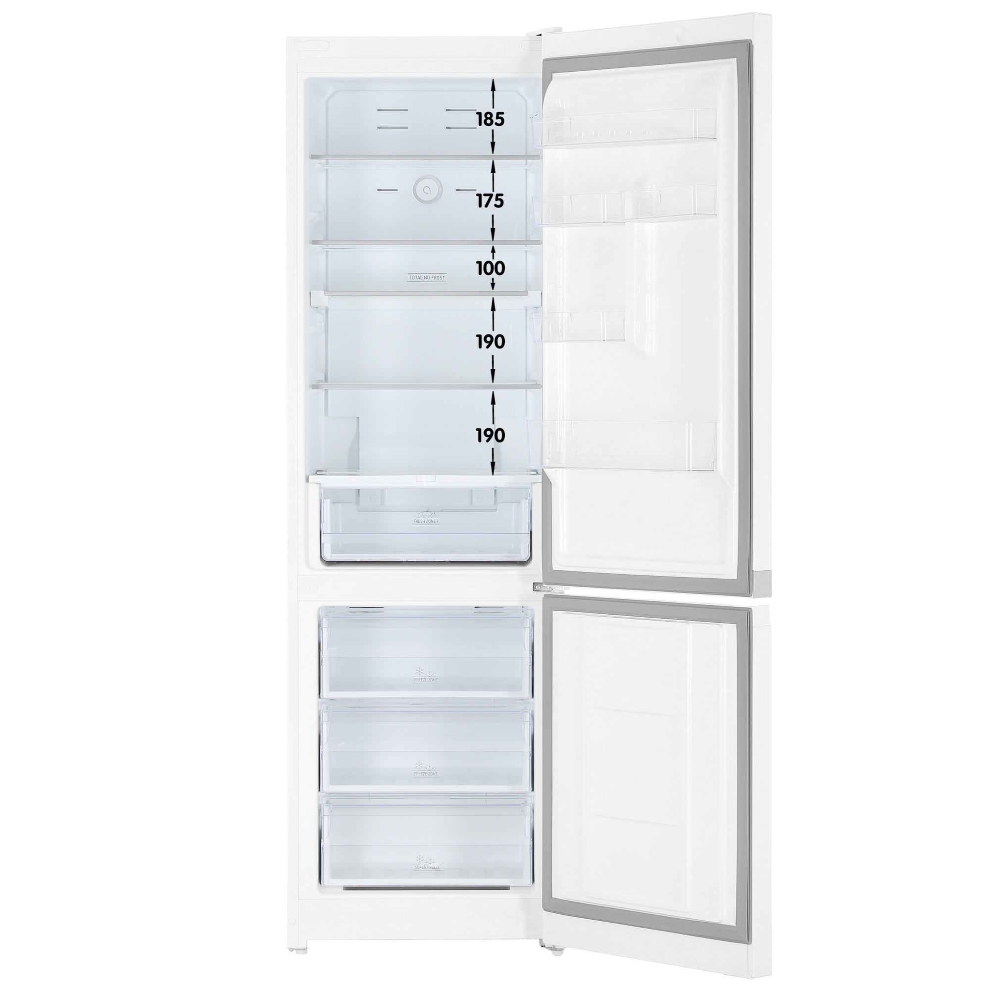 5423993 Холодильник с морозильником   Hotpoint HT 7201I W O3 белый STDN-0035190 - Вид №1