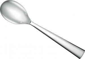 94180 Christofle Ложка столовая 21см "Вертиго" (посеребр.) Посеребрение