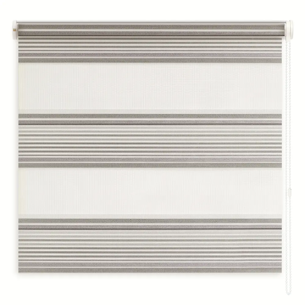 Штора рулонная день-ночь Verona 100x250 см серая MIAMOZA STLM-2134305