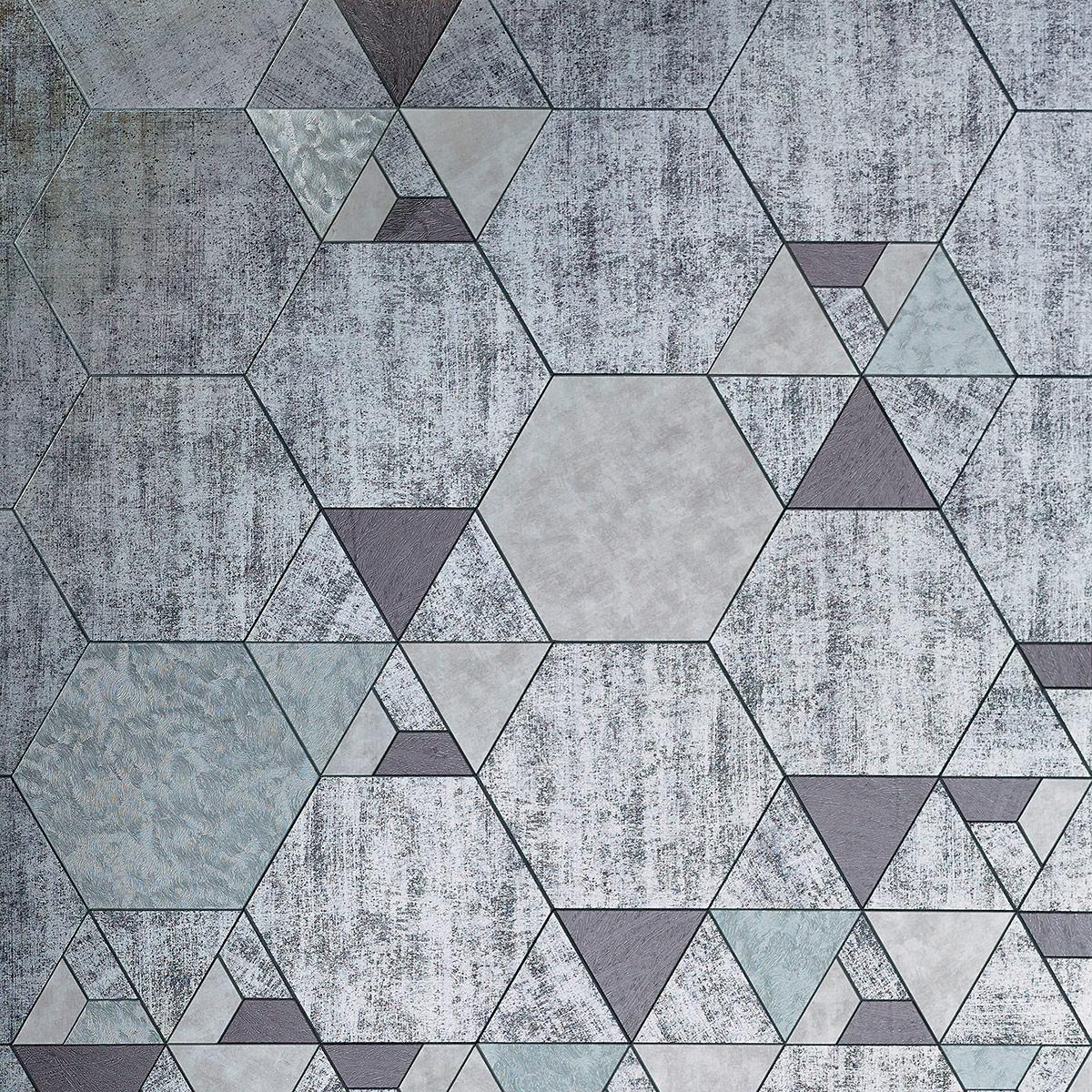 SICIS Atlas Black Per-Grey Vetrite Tile sun-id-1991300 - Вид №19