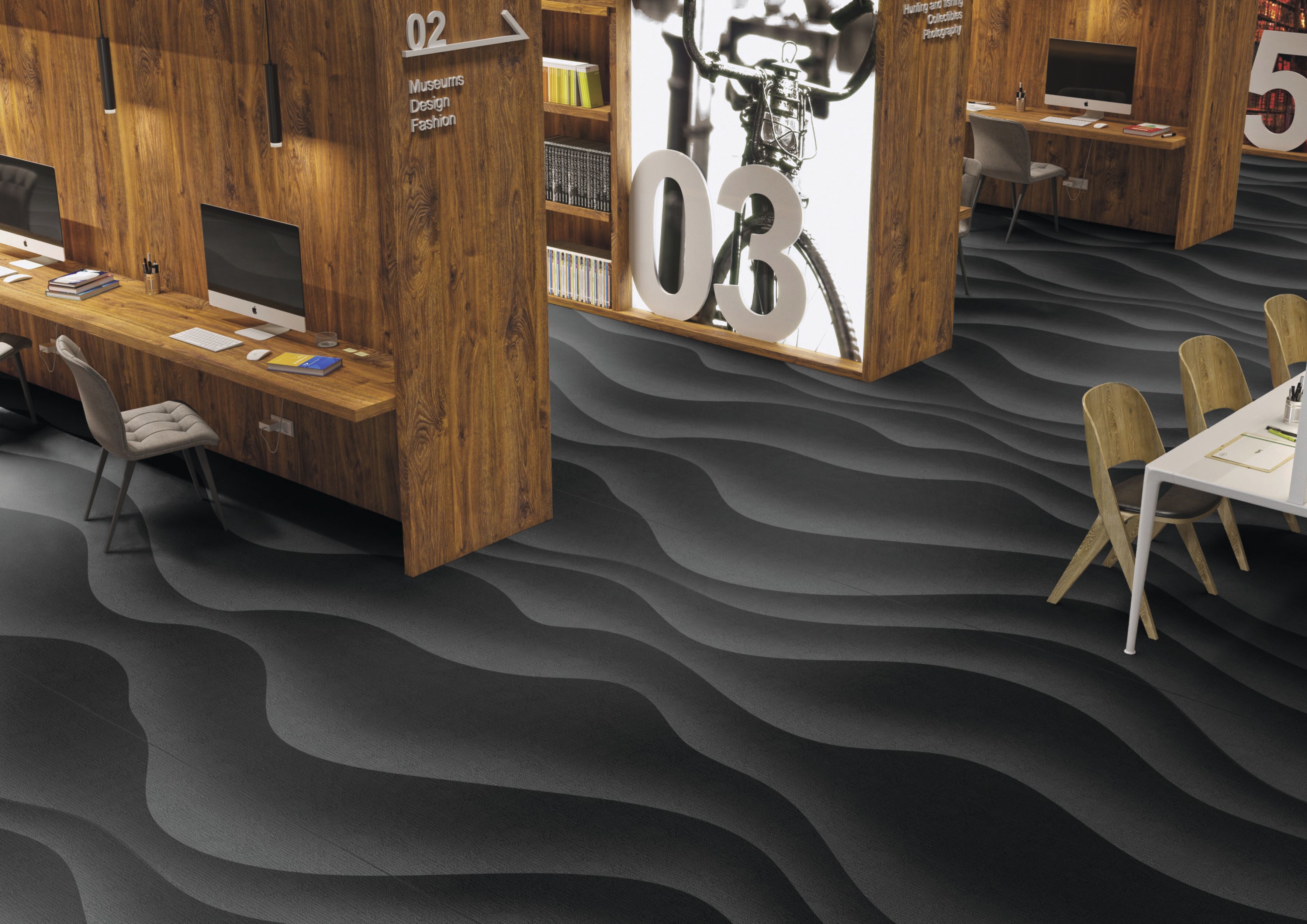 Упругий пол gerflor разнородные полы ARCH-00130226 - Вид №3